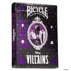 Pokerkaarten Bicycle- Villains Groen/Paars VPE 2